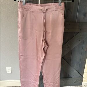 Ted Baker Pink Satin Joggers